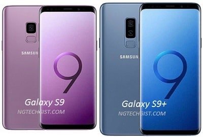 comparison between Samsung Galaxy S9 and Galaxy S9+