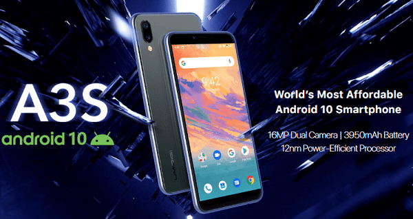 Android 10 smartphone
